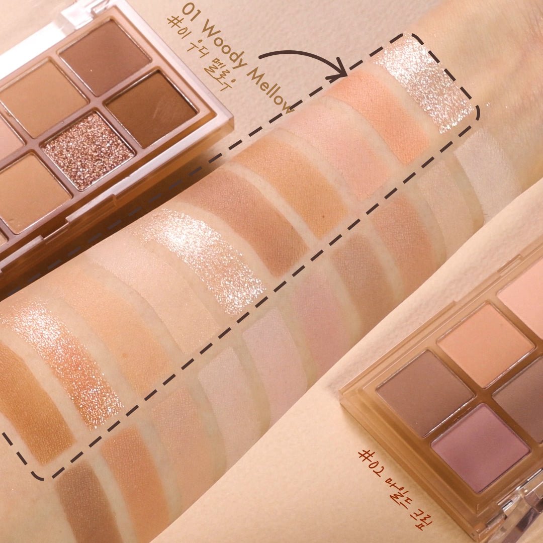 New Mood Eyeshadow Palette 01 Woody Mellow